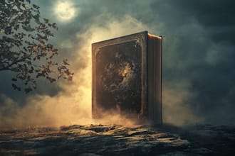 draw professional fantasy book covers