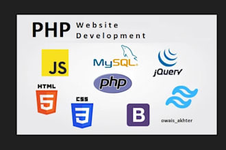 develop a dynamic website using PHP, mysql, jquery, ajax, and pdo