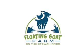 design high resolution new small goat farm logo