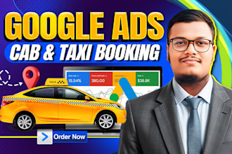 do google ads for cab taxi booking in the USA, UK canada