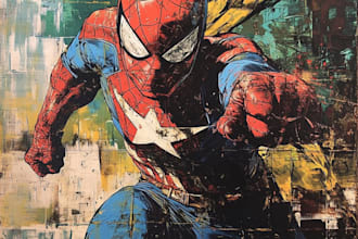 design retro vintage illustration retro comic book pop art
