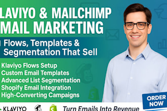 email marketing email campaign email template blast list segmentation klaviyo