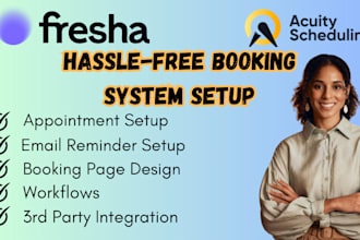 set up fresha acuity simplybookme vagaro booking koala setmore scheduling