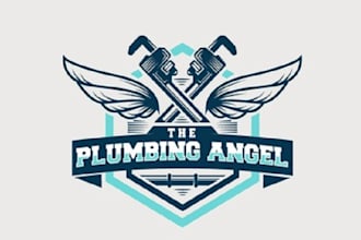 design pictorial new plumbing company logo