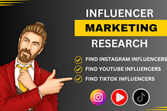 research best tik tok, twitter, linkedin and youtube influencers