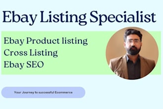 be your ebay lister do ebay listing ebay SEO product listing bulk upload