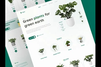 design flower store flower plant website flower dropshipping website gift card
