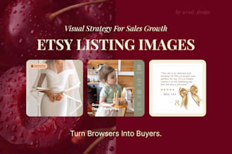 create etsy listing images sell strategy, infographics for your shop