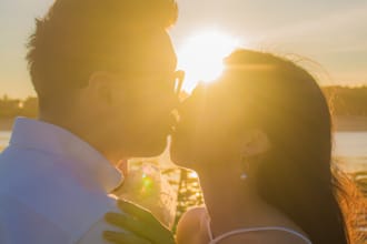 couple sunset private photographer