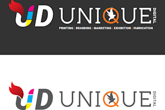 make modern logo for small and new start ups