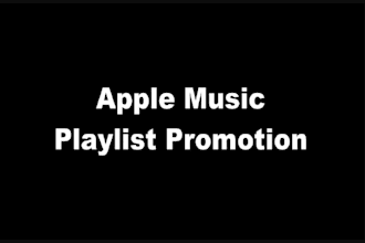 promote your song on curated apple music playlists for real exposure