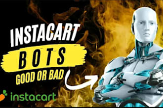 make automated instacart bot, shopper bot, batch bot, doordash bot, grabber bot