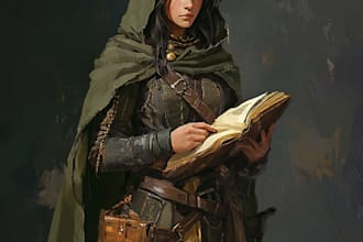 draw dragons and dnd character illustration