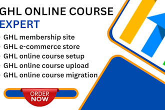 do gohighlevel online course upload membership site online course migration