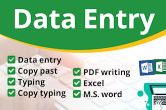 data entry services fast and accurate data input