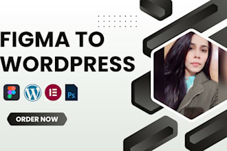 develop figma to wordpress site with pixel perfect design
