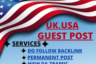 rank fast USA UK guest posts on high da news portals
