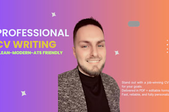 craft a modern CV, cover letter and linkedin profile to boost your career