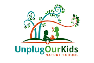 design wonderful kindergarten support logo