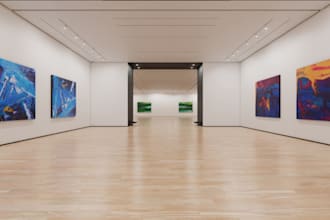 museum revit rendering, art gallery, virtual stagging, 3d tourist center, lumion