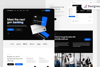 fintech website payment app wallet app bank website