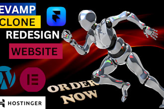 revamp clone rebuild wordpress websites elementor duplicate and design wordpress