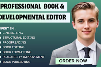 line editing proofread developmental book editor nonfiction book children book