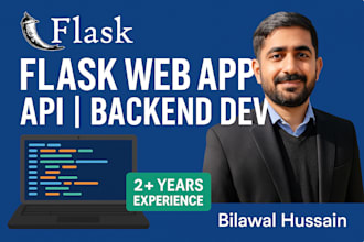 develop professional flask web applications and apis