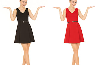 professionally edit dress and product colors in photoshop