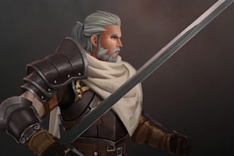 create 3d realistic game character 3d metahuman character for unity ue zbrush