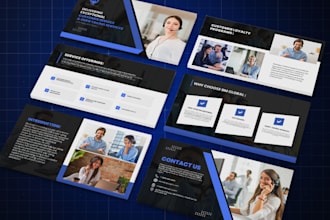 professional presentation design, powerpoint, pitch deck, google slides