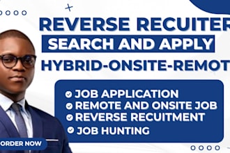 job hunting find job reverse recruit job search