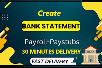 reconcile bank statement PDF to editable format