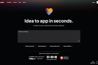 design, build figma to loveable ai website, complete loveable ai deploy bolt new