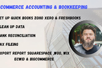 do store bookkeeping for woo, wix, ecwid and squarespace