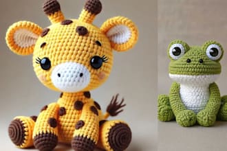 create amigurumi crochet pattern