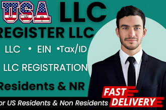 do US llc registration get ein for resident and non resident create tiktok shop