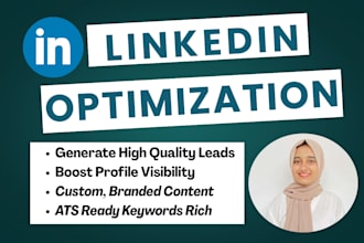 create, optimize, design your linkedin profile for strong branding