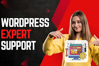 provide wordpress troubleshooting, expert help or support