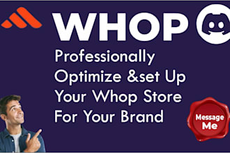 set up your whop store with discord server