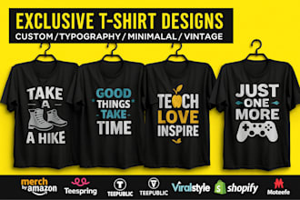 trendy custom tshirt design streetwear style