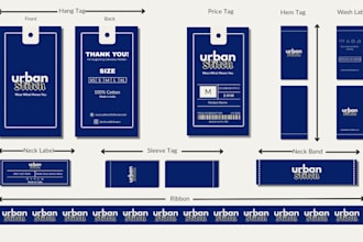 design luxurious clothing labels and hang tags that boost sales