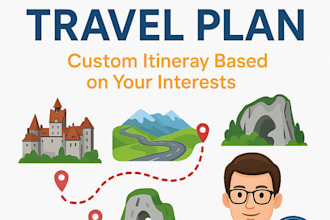 create a custom travel itinerary for romania, cluj, brasov, etc