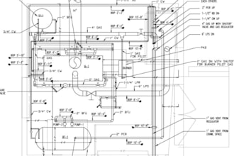 do mep hvac cooling load calculation and hvac design drawings