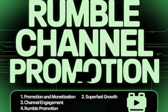 do rumble channel promotion rumble promotion channel growth