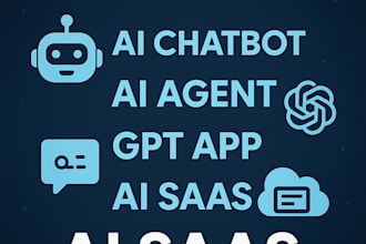 build ai chatbot, ai agent, ai saas, ai mobile app, and  gpt app