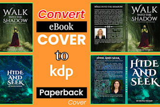 convert ebook cover to amazon KDP paperback cover