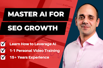 provide personal video coaching on leveraging ai to enhance your SEO results