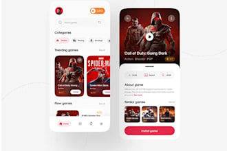 design stunning app and game ui ux in figma