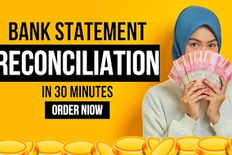 reconcile bank statement PDF to editable format, CSV, google sheets